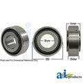 A & I Products Disc Bearing; Cylindrical, Round Bore, Re-Lubricatable 4" x4" x1.5" A-GW210PP9-P